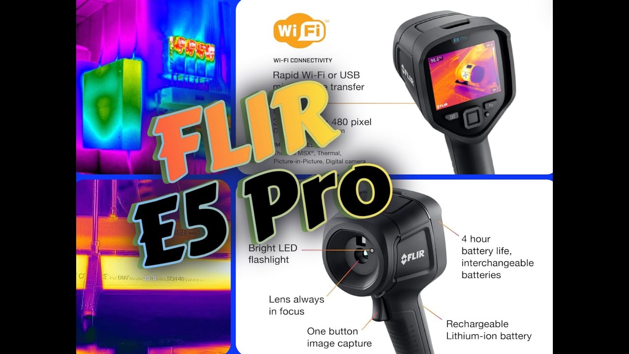FLIR E5 Pro #thermalimagingcamera #cooltools #technology