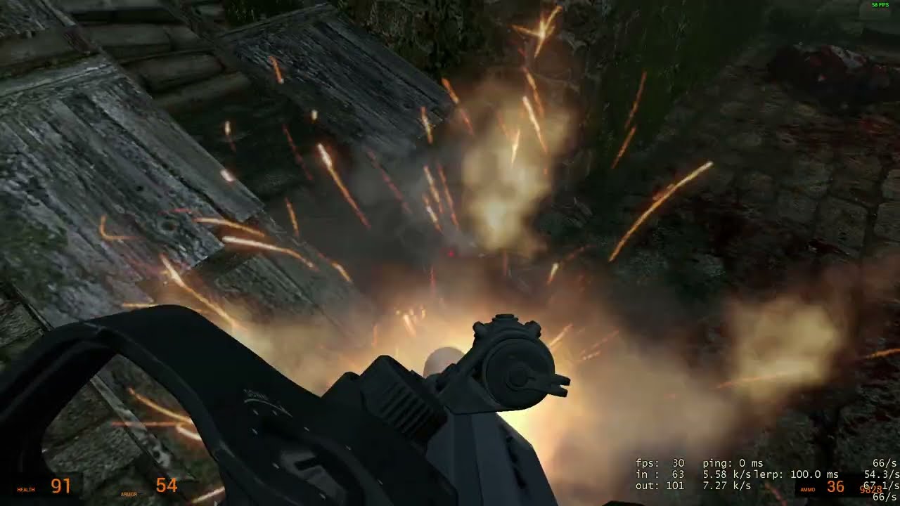 Garry's Mod Day Of Defeat: Source jagd Gameplay With MW HL2 Weapons