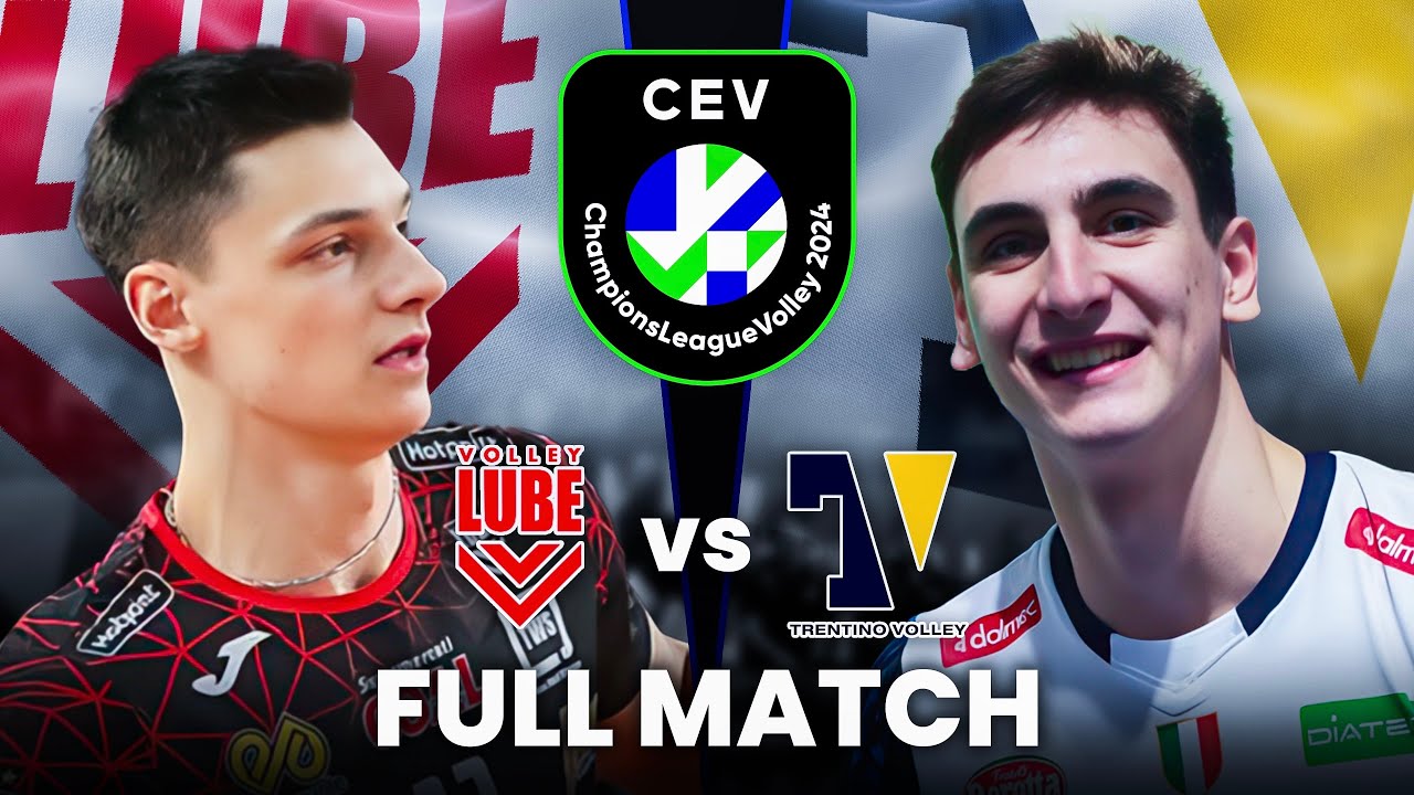 Lube vs Trentino | Full Match | CEV Champions League 2024