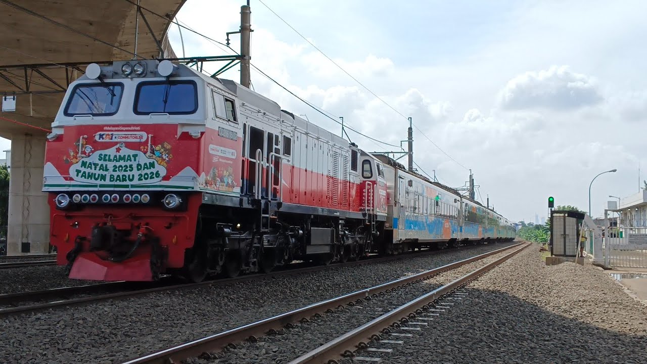 Moment kereta SPECIAL NATAL DAN TAHUN BARU 2025 || 23 - 31 Desember 2025