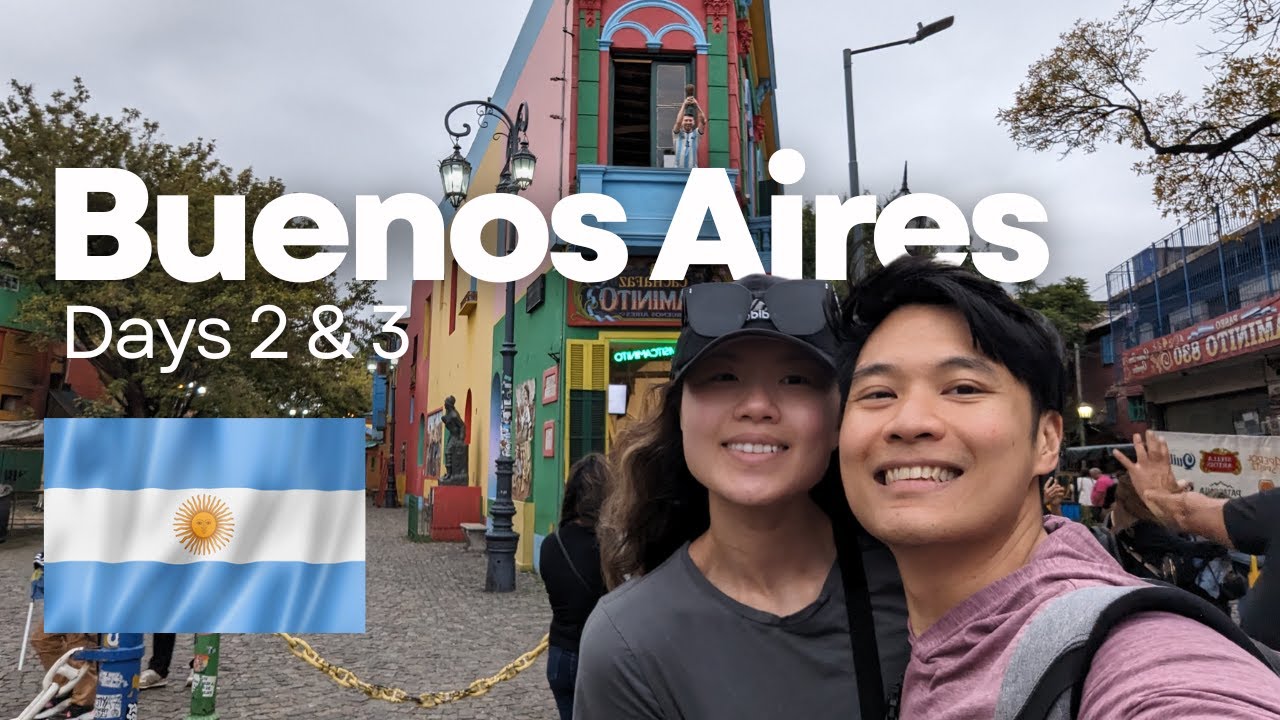 Buenos Aires Argentina Vlog 🇦🇷 Football, grilled meats, tango and yerba maté
