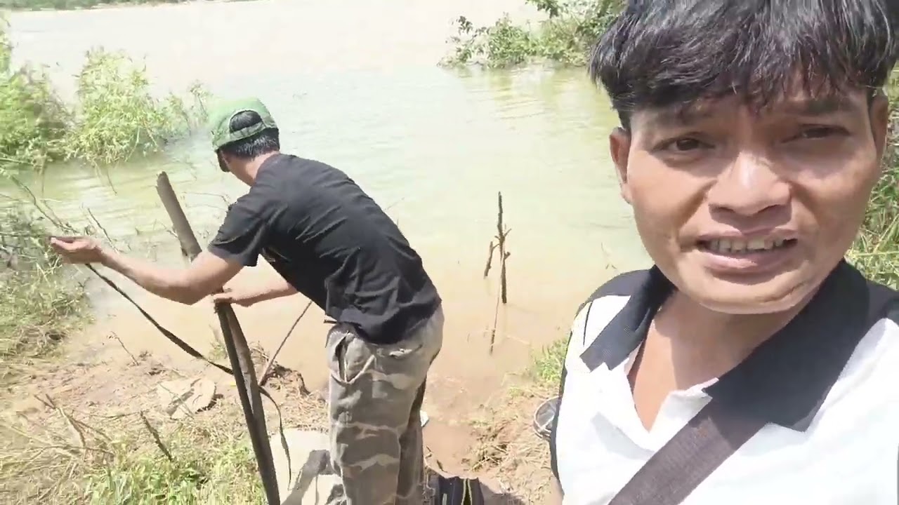 Mưa gió Đi Câu  Săn Rô Phi 4kg Đập Thủy Điện Sêsan4