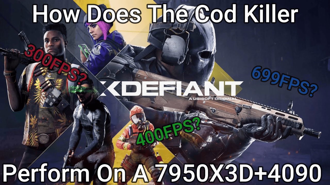 XDEFIANT Performance On 4090+7950X3D - Does The COD Killer Deliver?