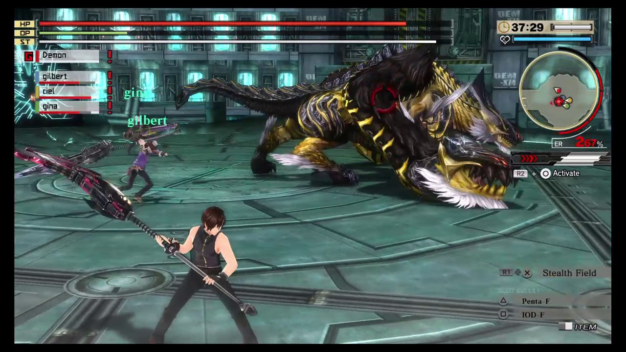 God Eater 2 Rage Burst - Best Blood Art Farming Mission