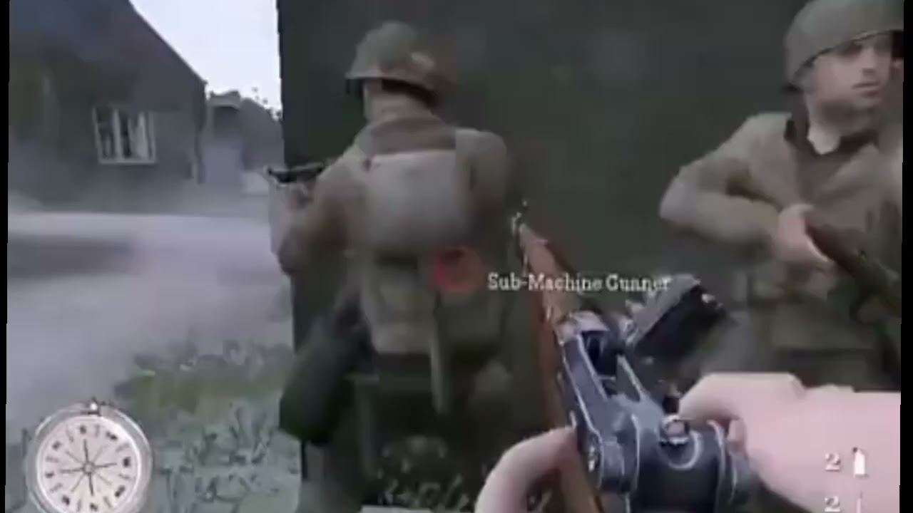 Call Of Duty 2  Back 2 Fronts EDIT Phonk.Me KIIXSHI - GHOST !(SUPER SLOWED