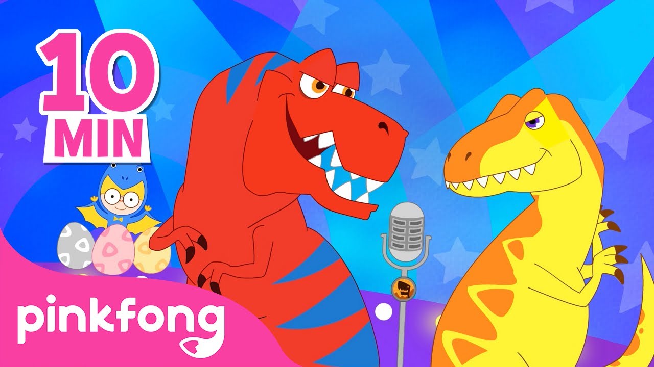 Le Migliori Canzoni sui Dinosauriㅣ+CompilationㅣPinkfong, Bimbo Squalo! Canzoni per Bambini