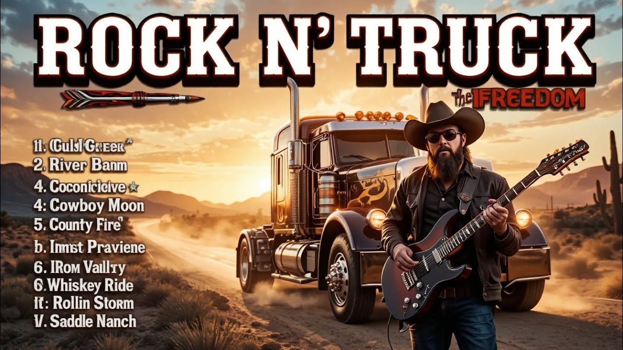 Rock N Truck – Freedom Ride Radio | Rock Country Edition #CountryRockDrive #RoadTripVibes