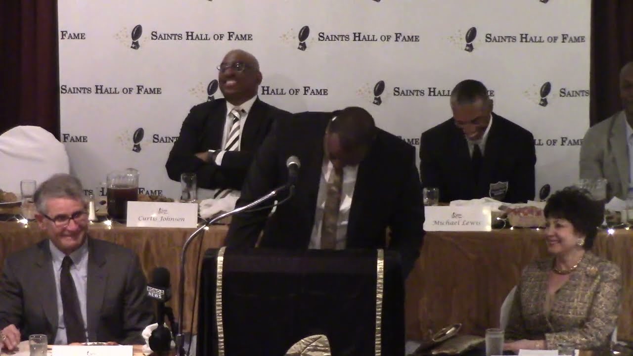 Saints Hall of Fame Induction - Devery Henderson speech