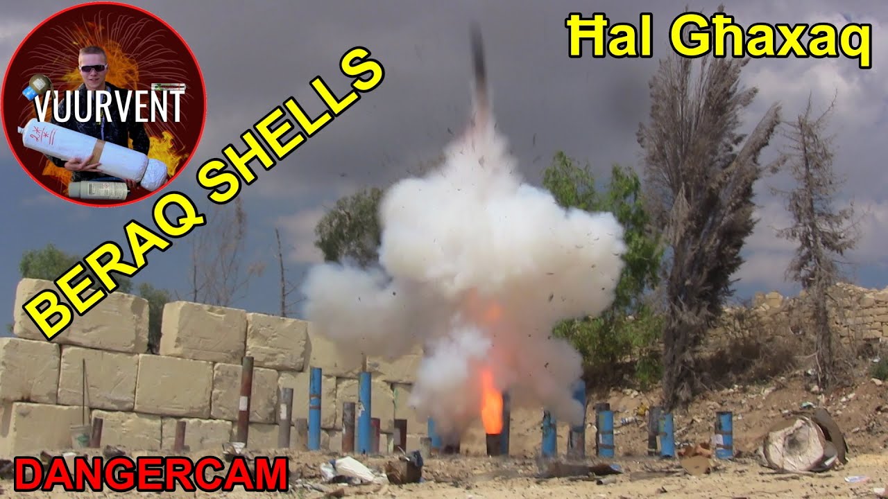 Beraq Shells - Santa Marija 2023 - MALTA - FIREWORKS - VUURWERK