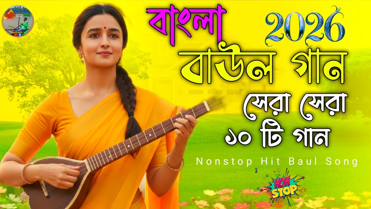 বাউল গান 2026 | বাছাই করা সুন্দর কিছু বাউল গান | Suparhit Baul Song 2026 | Old Baul | Nonstop Baul