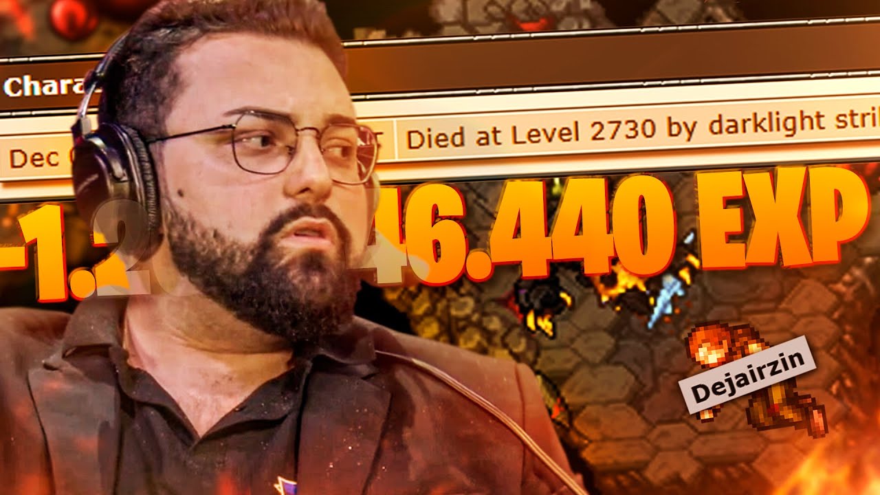 TOP ONE TIBIA LOSING 1.2 BILLION EXPERIENCE | LIES AND SCAMS IN ANTICA | #Tibiaferumbrinha