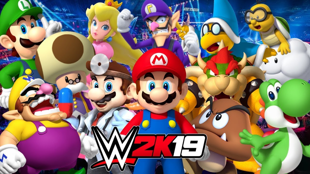 SUPER MARIO BROS | Royal Rumble WWE 2K19