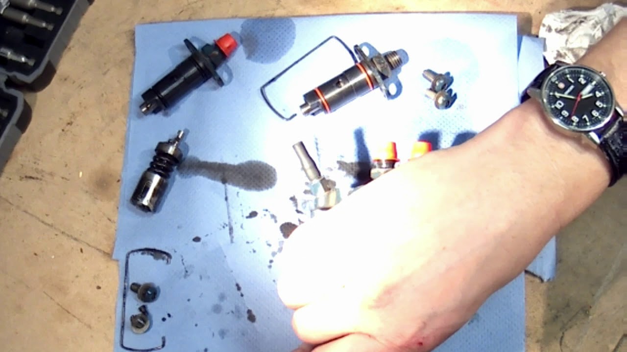 Kubota D600 rebuild of bosch (Zexel) md injector pump using donor motor