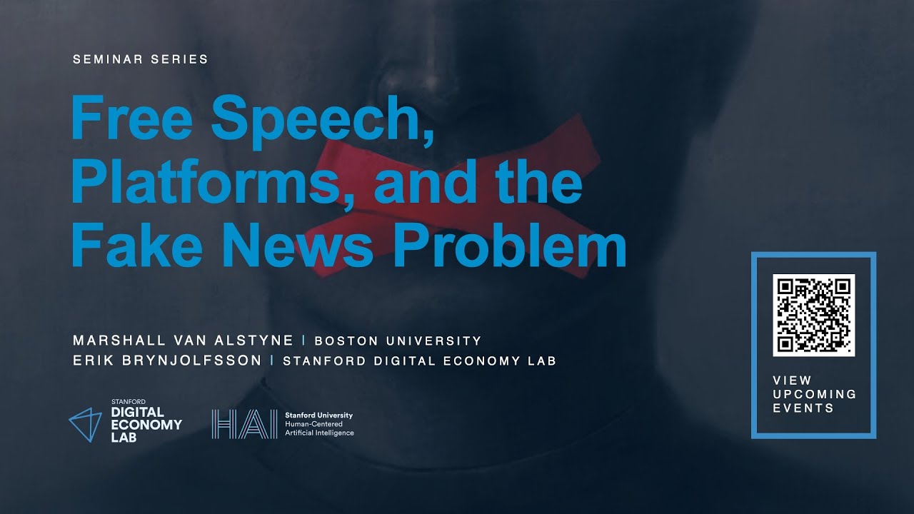 Seminar Series with Marshall Van Alstyne; 