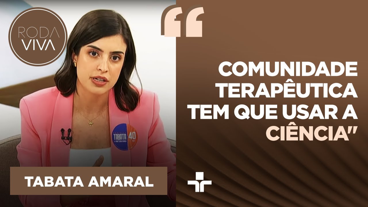 Tabata Amaral propõe soluções para resolver o problema da Cracolândia