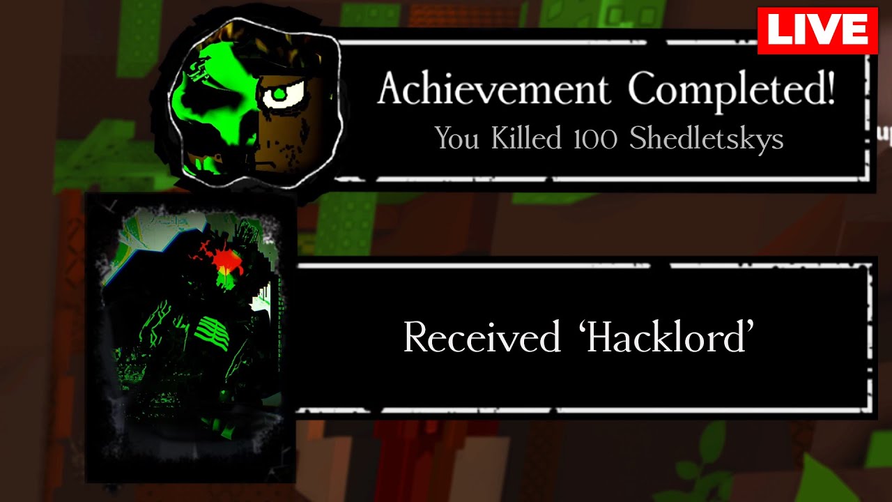 Unlocking HACKLORD 1x1x1x1... (Forsaken)