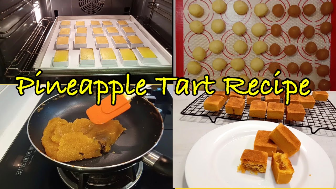 Pineapple Tart Recipe | Pineapple Paste Recipe | East Greets West Cookery