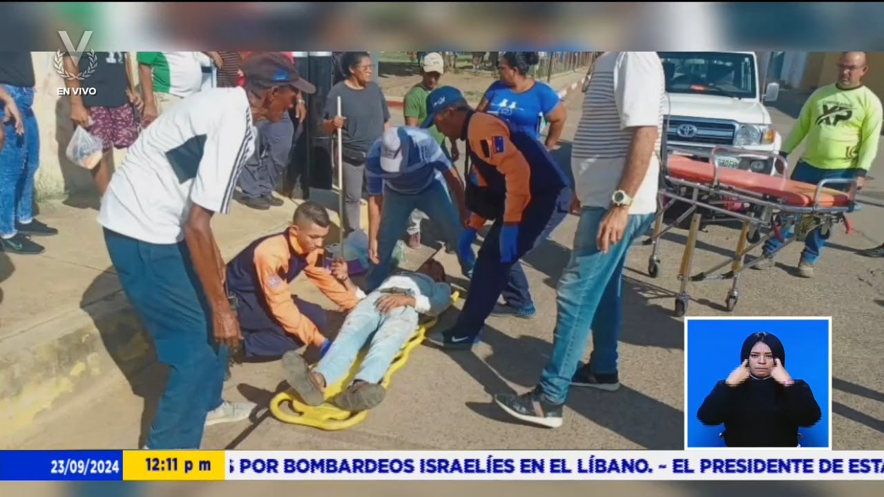Al menos siete personas resultaron lesionadas en accidentes viales - 23 de septiembre 2024