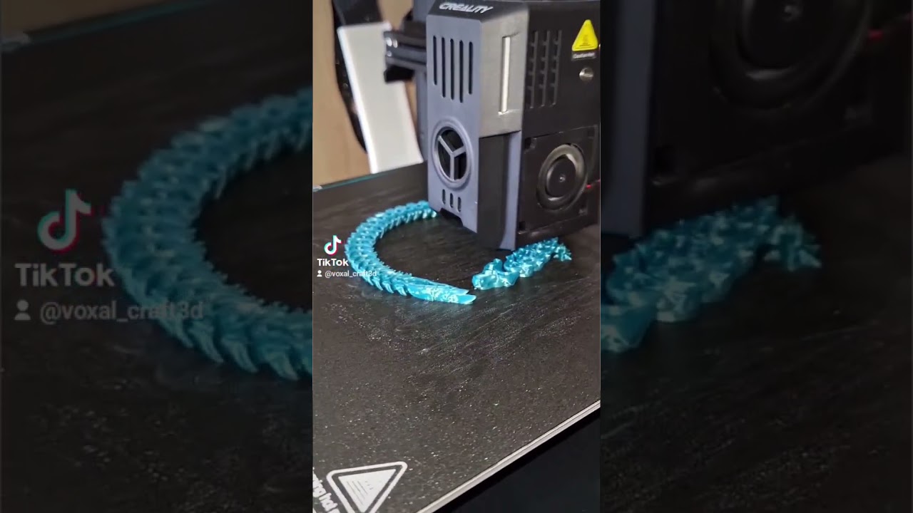 Dzisiaj coś dla fan&oacute;w smok&oacute;w l🐲🐉 #druk3d #3dprinting #3dprint #smok #dragon