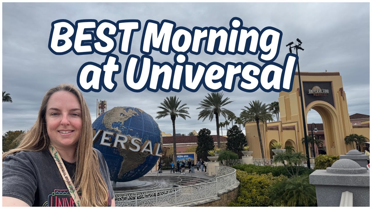 BEST MORNING at Universal Studios Florida
