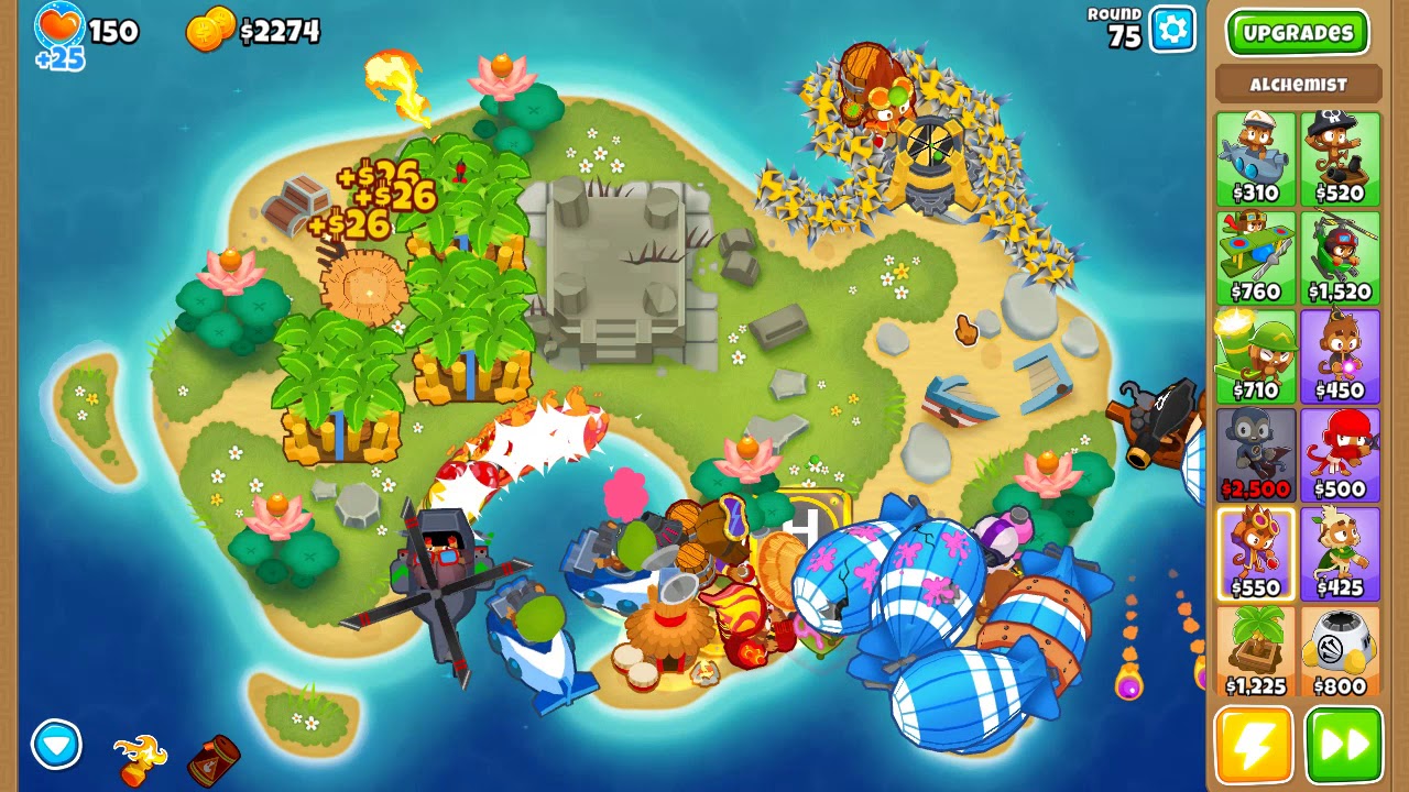 BTD6 - Lotus Island - Apopalypse - Level 123