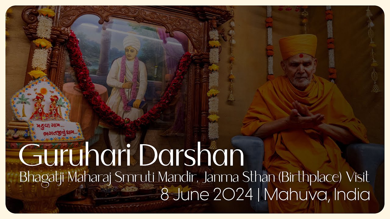 Guruhari Darshan, 8 Jun 2024, Mahuva, India