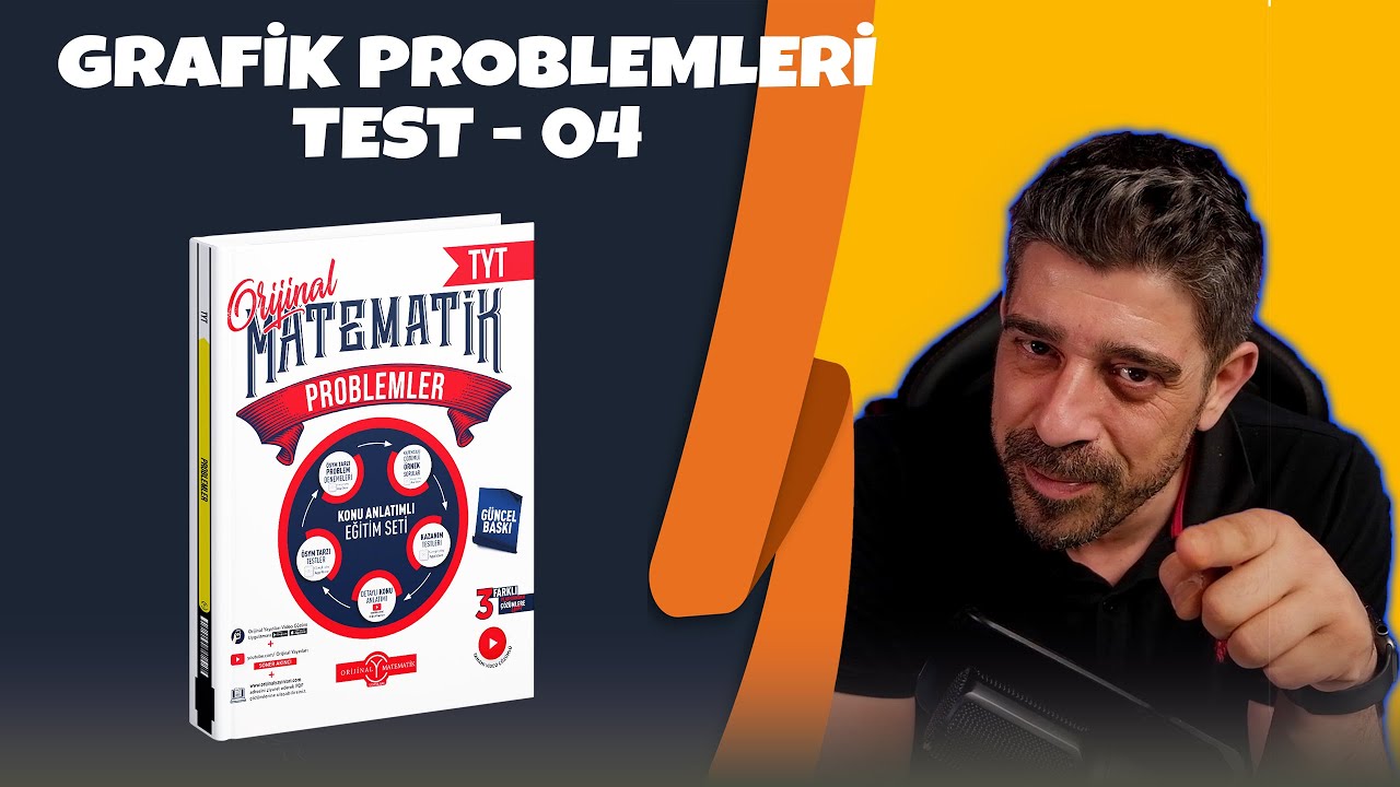 Grafik Problemleri Test 04 | ORİJİNAL Problemler Fasikülü| #yks2026