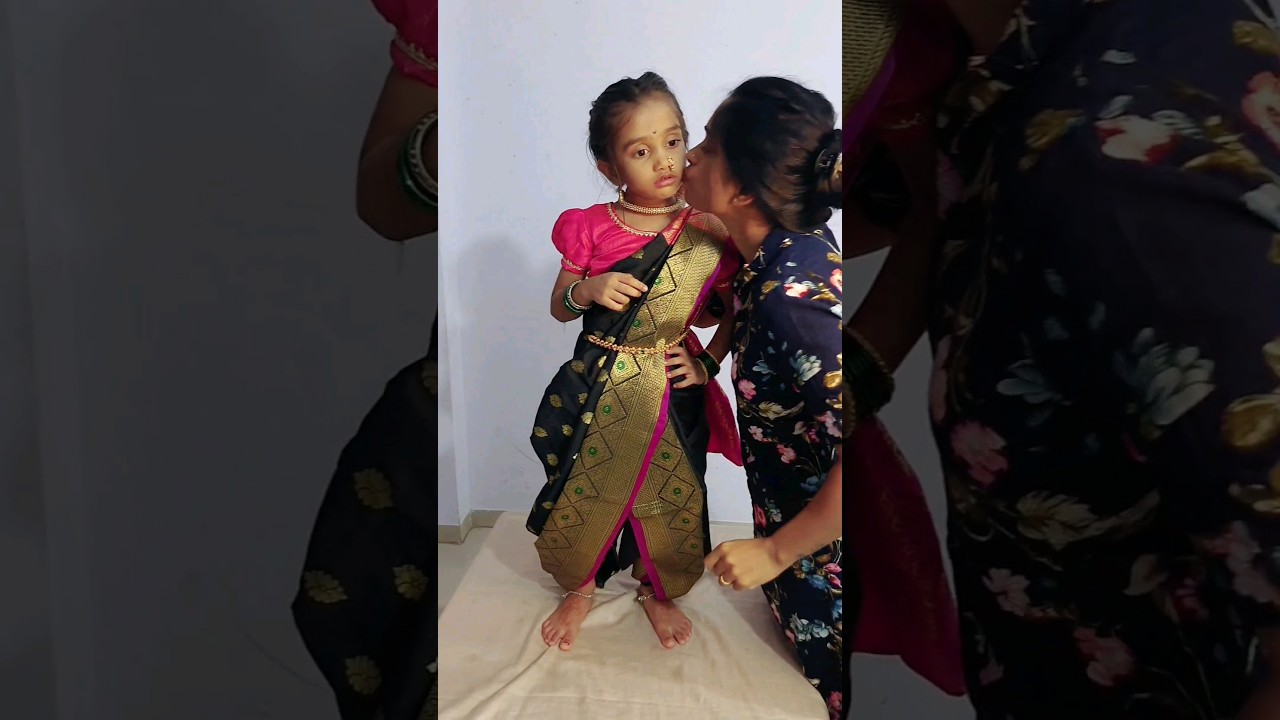 धोती काष्ठा साडी कशी नेसावी..#nauvarisaree #dhotisaree #nauvarisareedraping #nauvarisareedraping