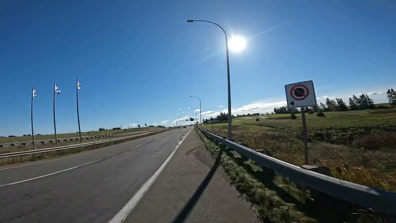 Cycling Moncton, New Brunswick, Canada to Masstown, Nova Scotia, Canada