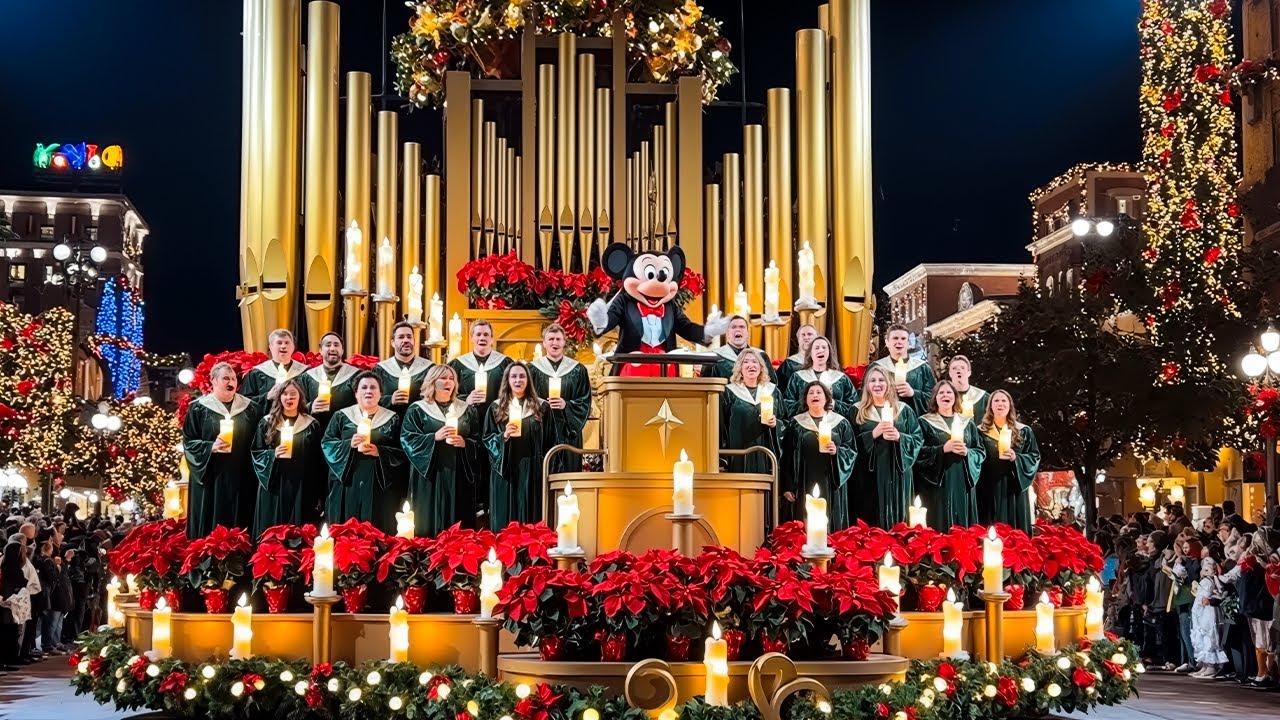 [4K] Mickey’s Once Upon a Christmastime Parade - FULL Magic Kingdom Christmas at Walt Disney World