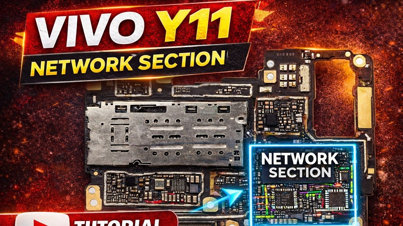 Vivo Y11 Network Section Full Details | Signal Problem Solution | Mobile Repairing Guide