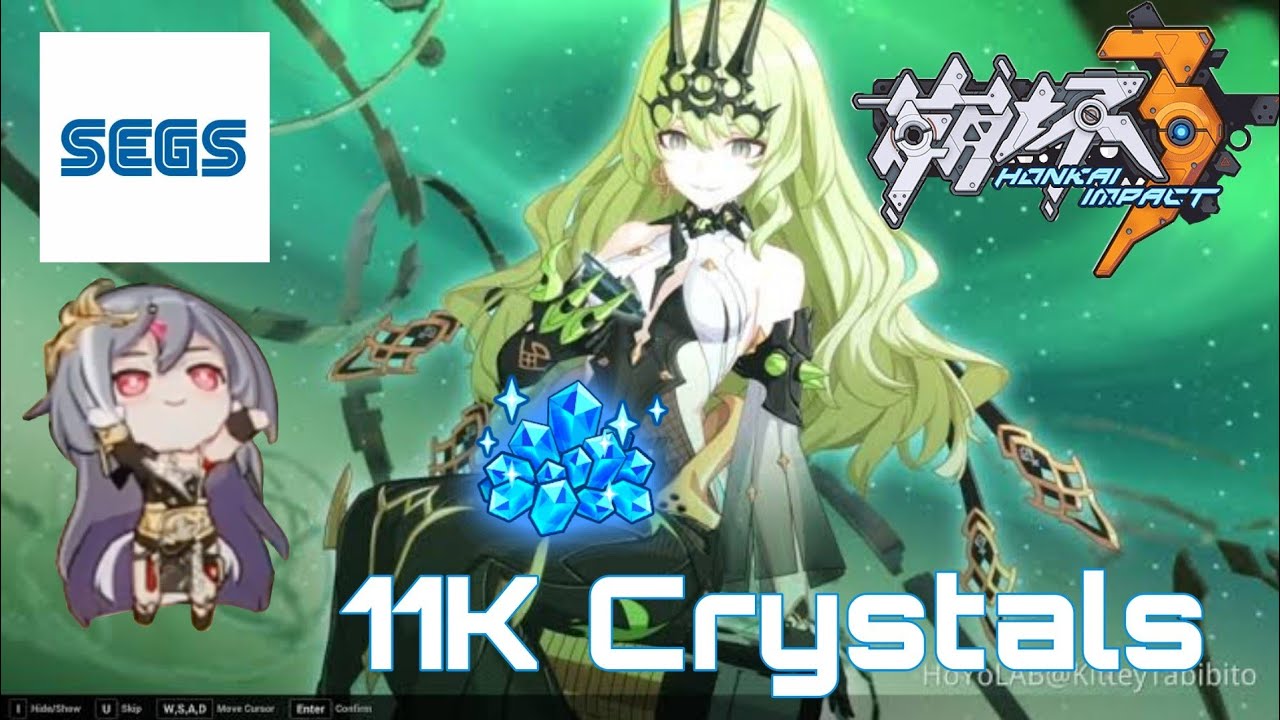 [Honkai Impact 3RD], Mobius Gacha Can I Get Mobius with 11k Crystal's ?#games #honkaiimpact3  🥳