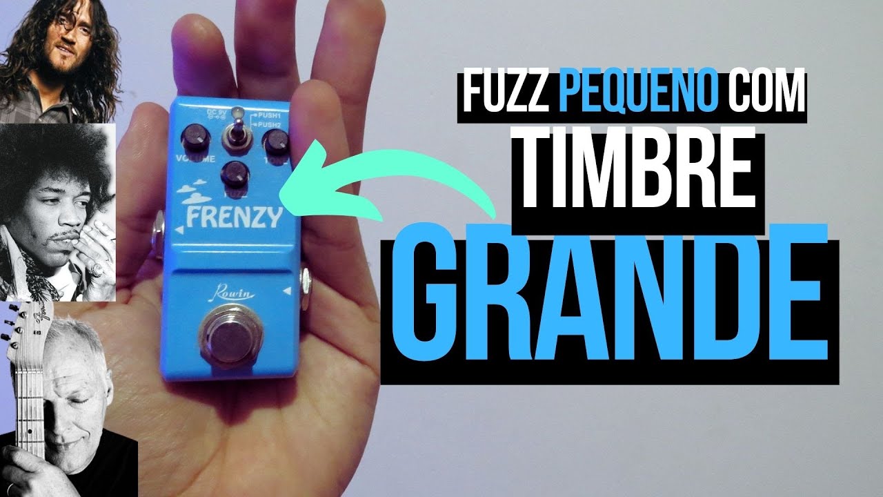 FUZZ FRENZY ROWIN REVIEW - FUZZ FACE, BIG MUFF BARATO?