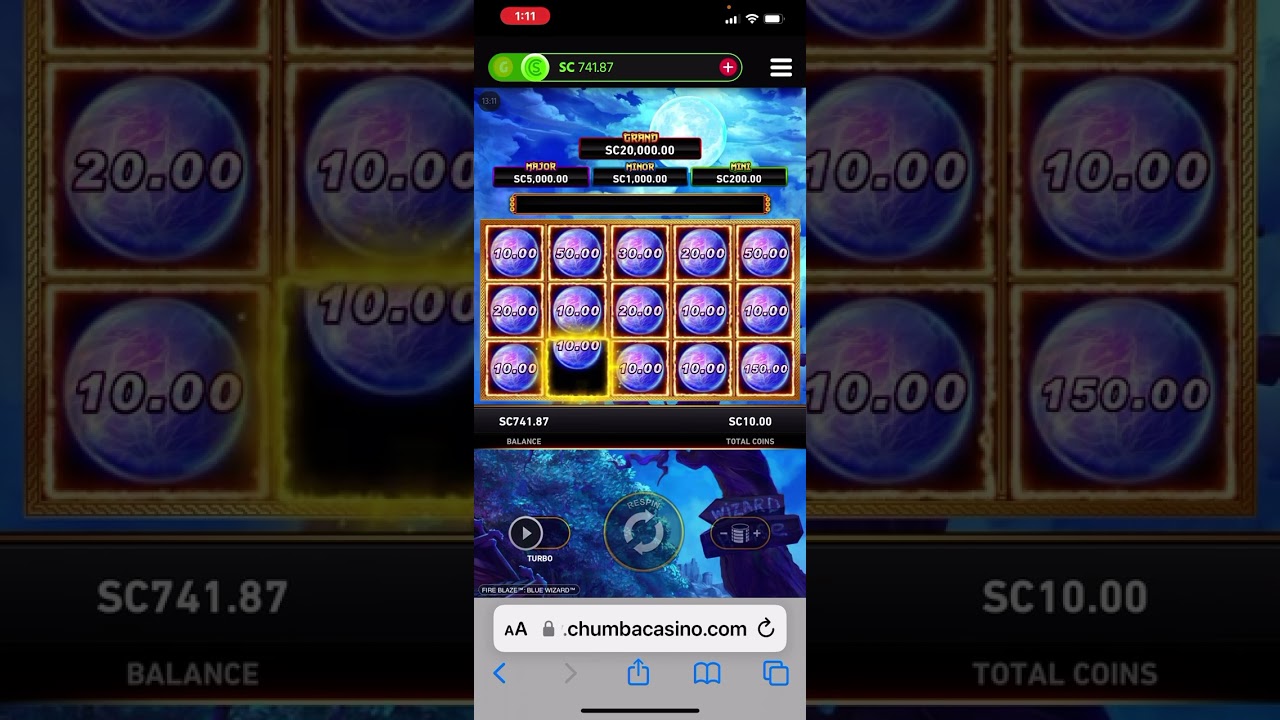 Blue Wizard 🧙&zwj;♂️ BET $10 Nice win