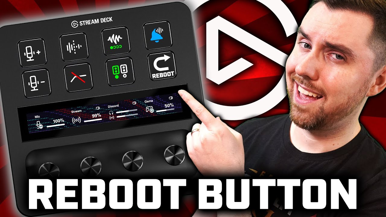 How to Make a STREAM DECK REBOOT BUTTON!