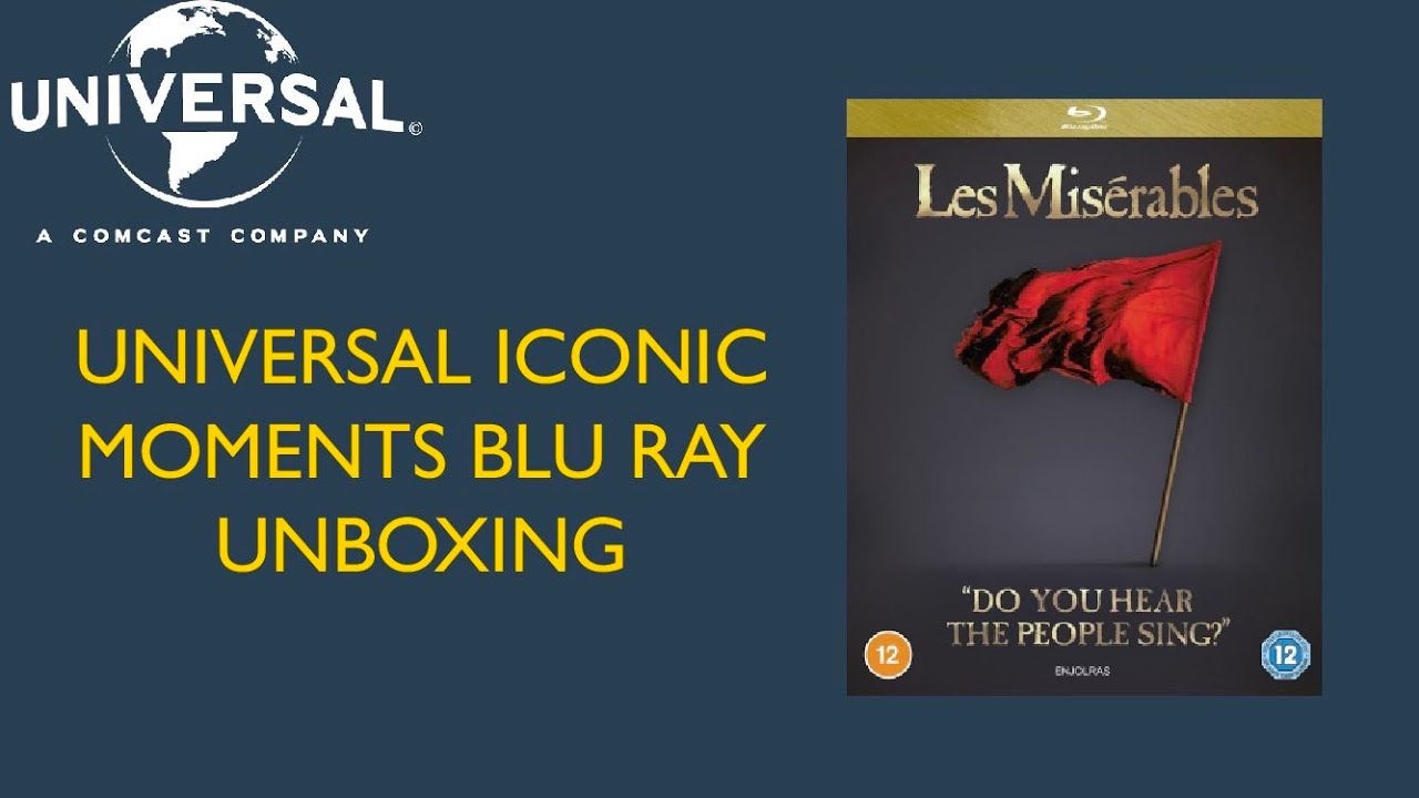 ICON MOMENTS BLU RAY UNBOXING // LES MISERABLES