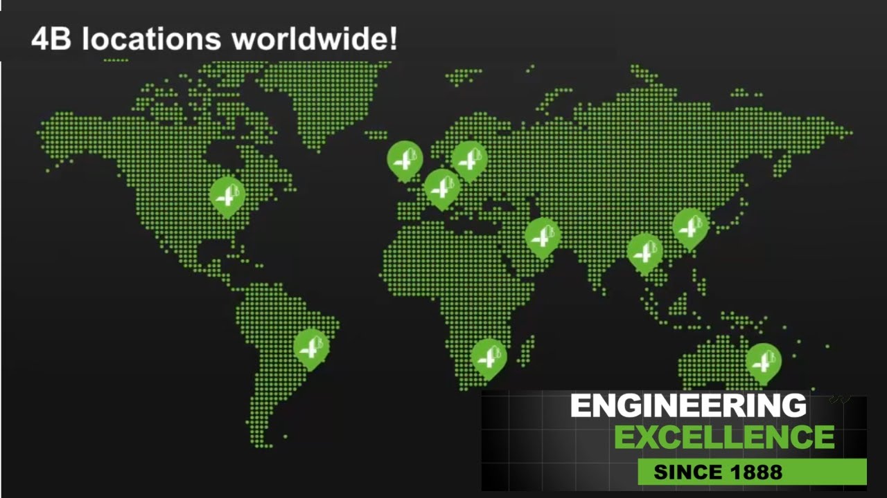4B GROUP -  Company Overview - Worldwide manufacturer of bucket elevator & conveyor components