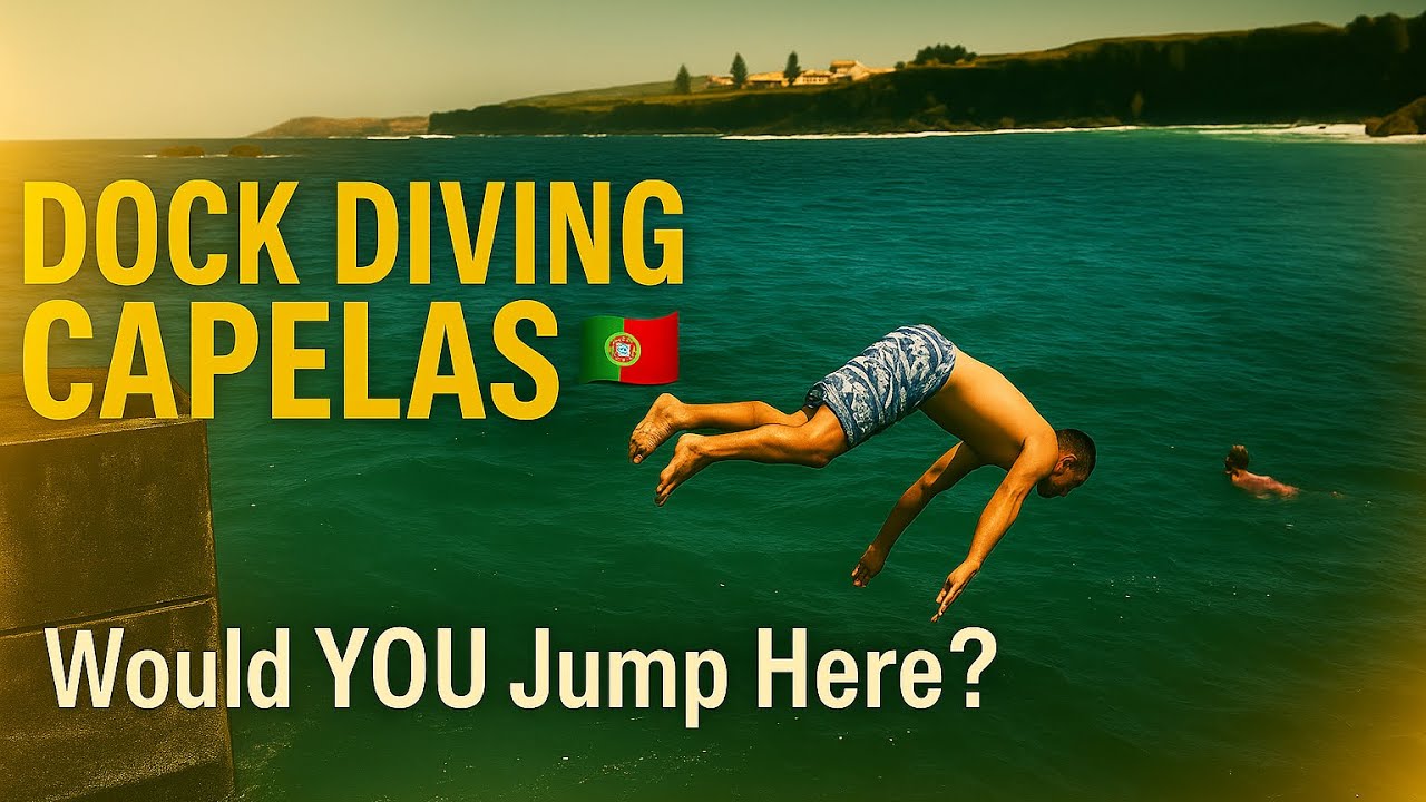 👉 Would YOU Jump Here? 🇵🇹✨ S&atilde;o Miguel, Azores