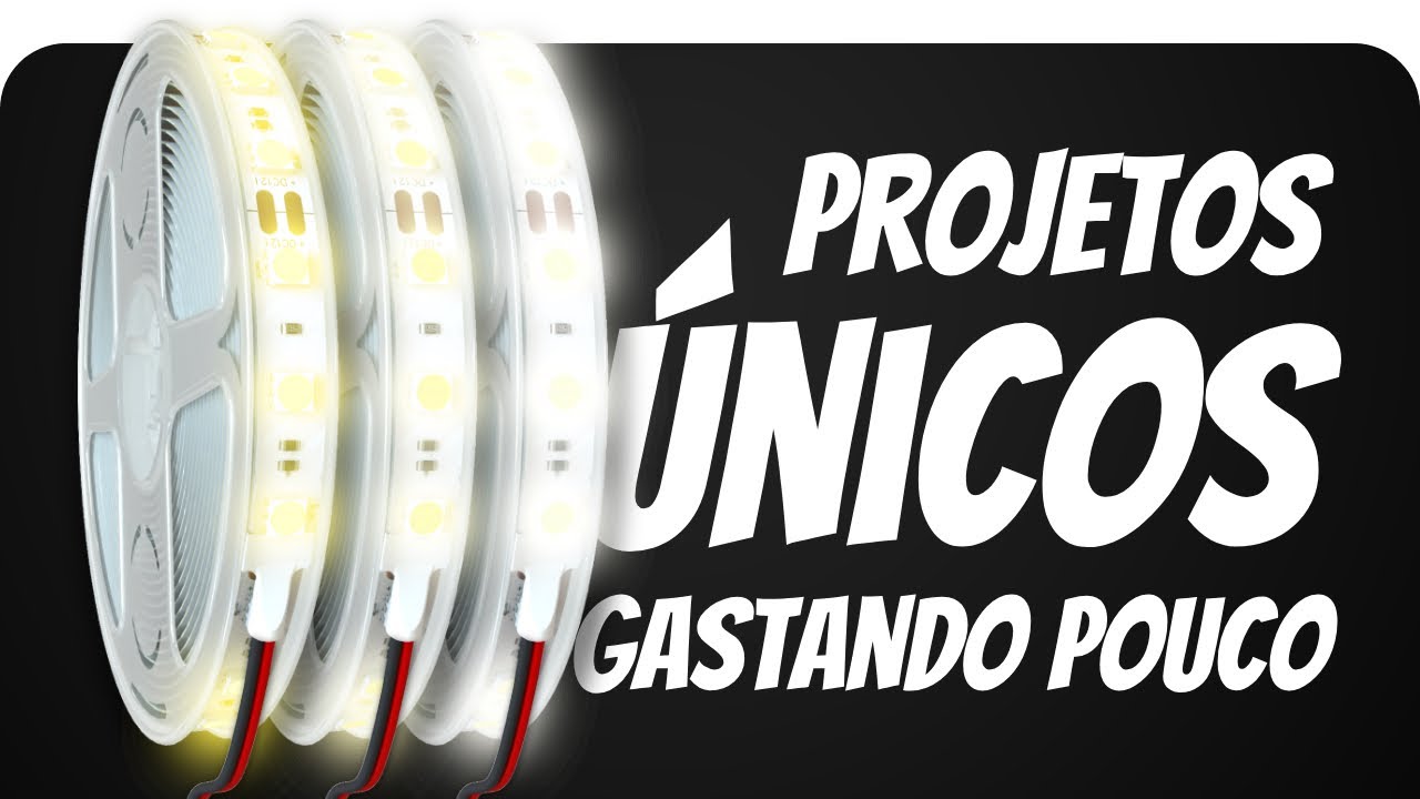 Como INSTALAR e escolher a TONALIDADE das fitas de LED da Brasiltec