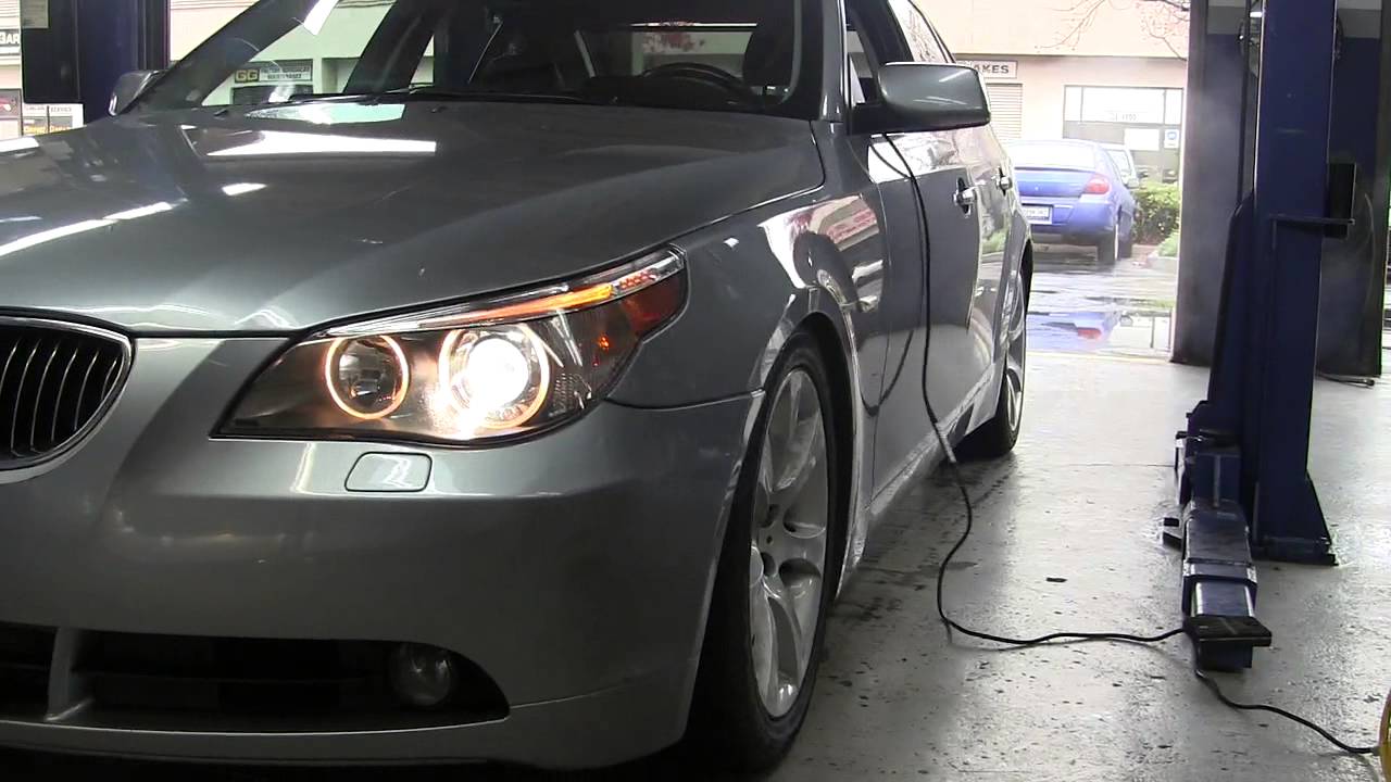 BMW Dynamic Drive , Active front and rear sway bars Demo at  Escondido German Auto