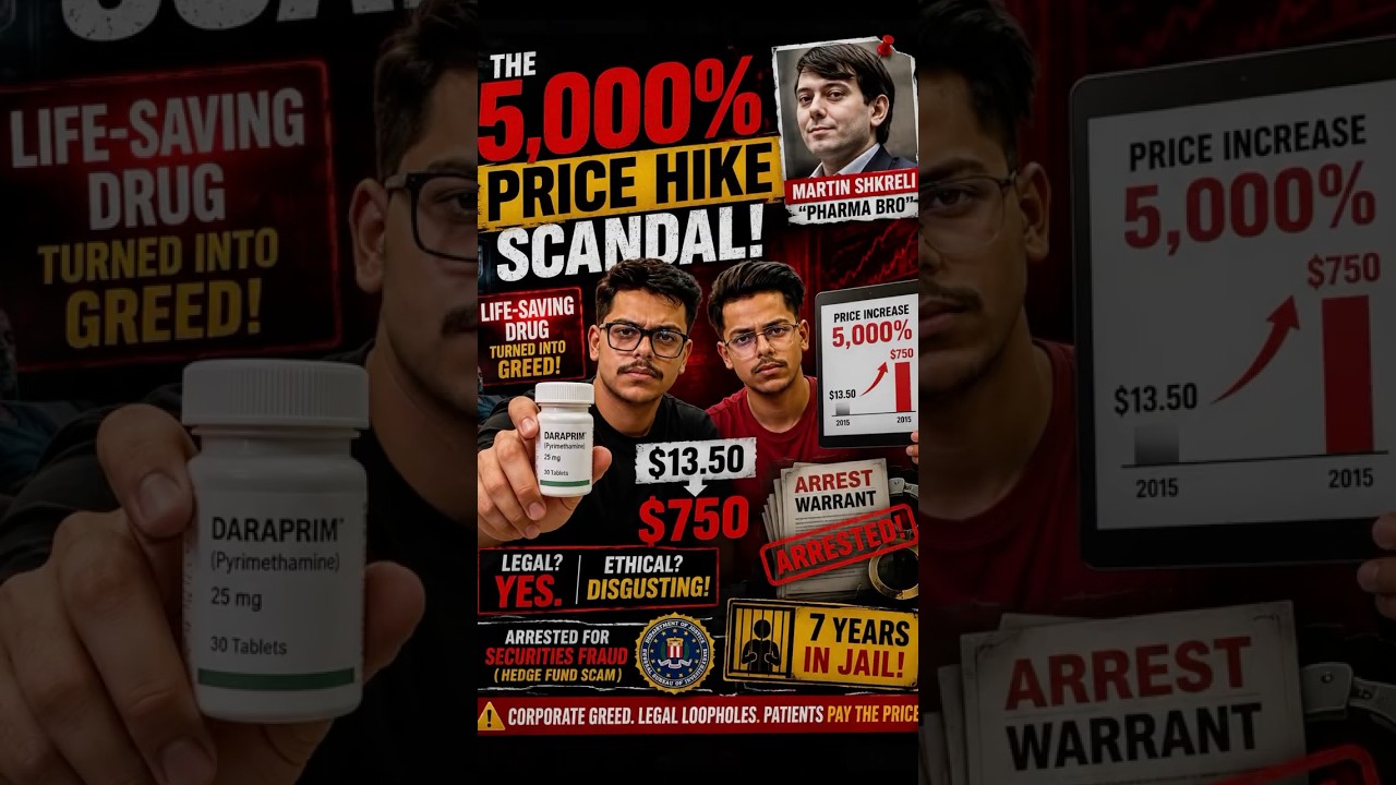 🚨😳The 5000% Price Hike Scandal ‼️ #information #trending #ytshorts #facts #law #fyp #shorts