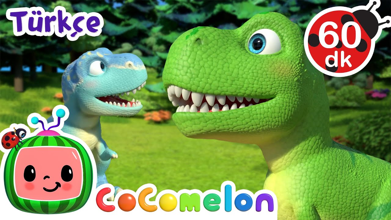 On Küçük Dinozor | COCOMELON | Çocuk Çizgi Filmleri | Moonbug Kids Türkçe