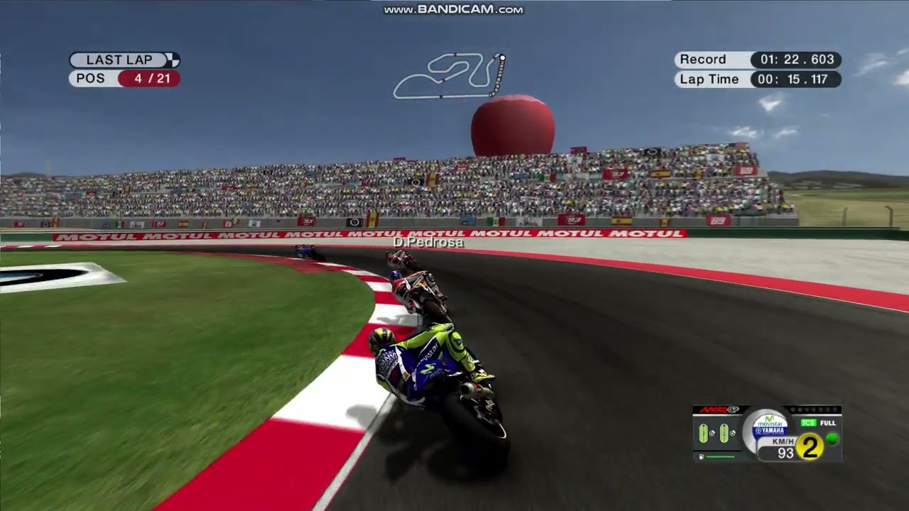 Valentino Rossi Valencia Battle 2015 MotoGP 08 GAMEPLAY