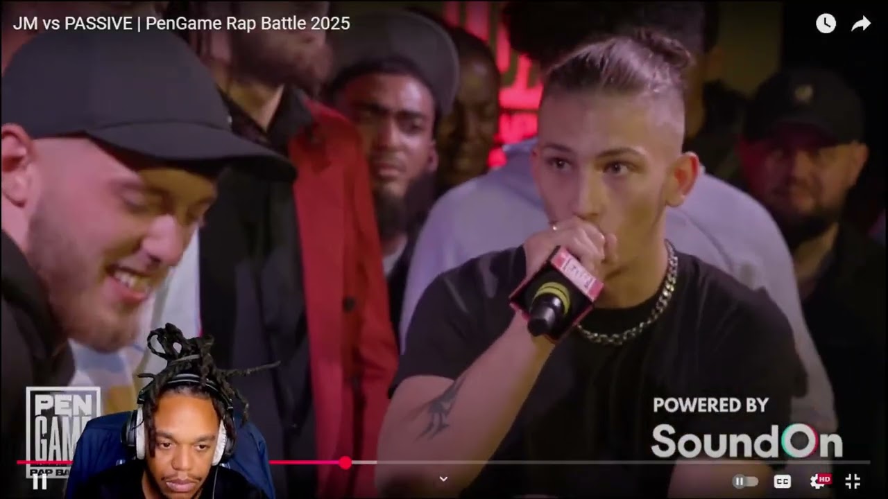 JM vs PASSIVE  PenGame Rap Battle 2025  | Jurnalist Reaction