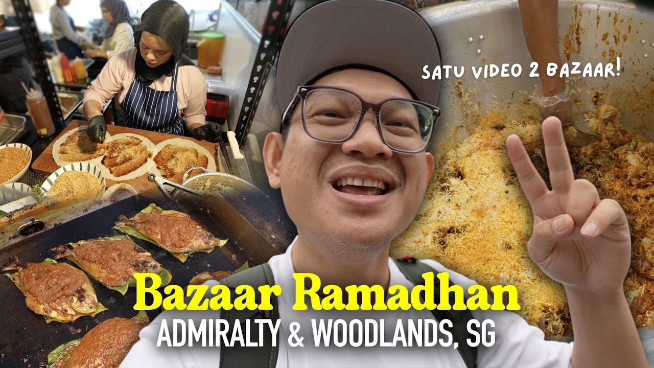 (2025) Terjah 2 Bazaar Terus - Bazaar Admiralty & Woodlands, Singapore!