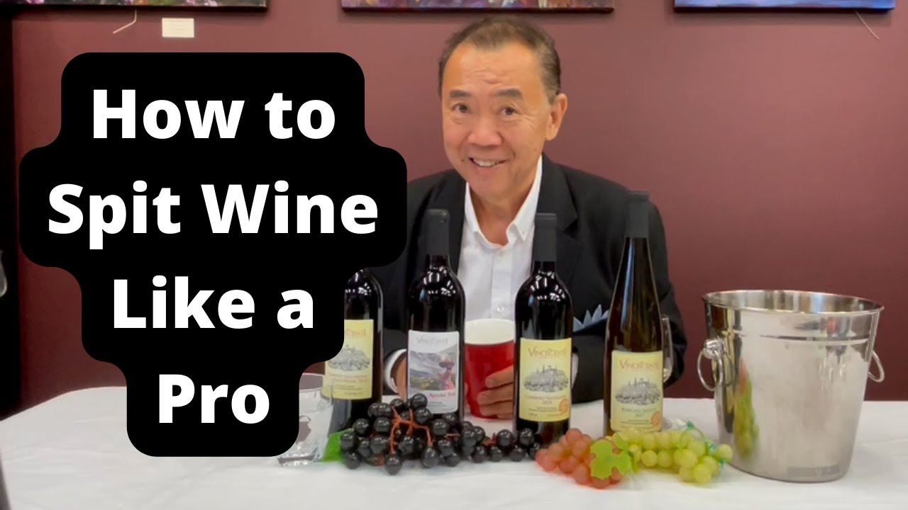 How To Professionally Spit (Pandemic Version) | APWASI | Wine Etiquette | Dr. Clinton Lee