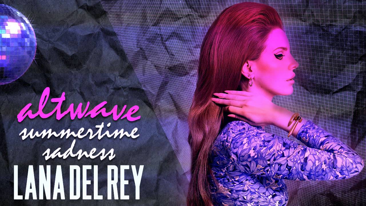 Lana Del Rey - Summertime Sadness (instrumental 80s / synthwave version by ALTWAVE)