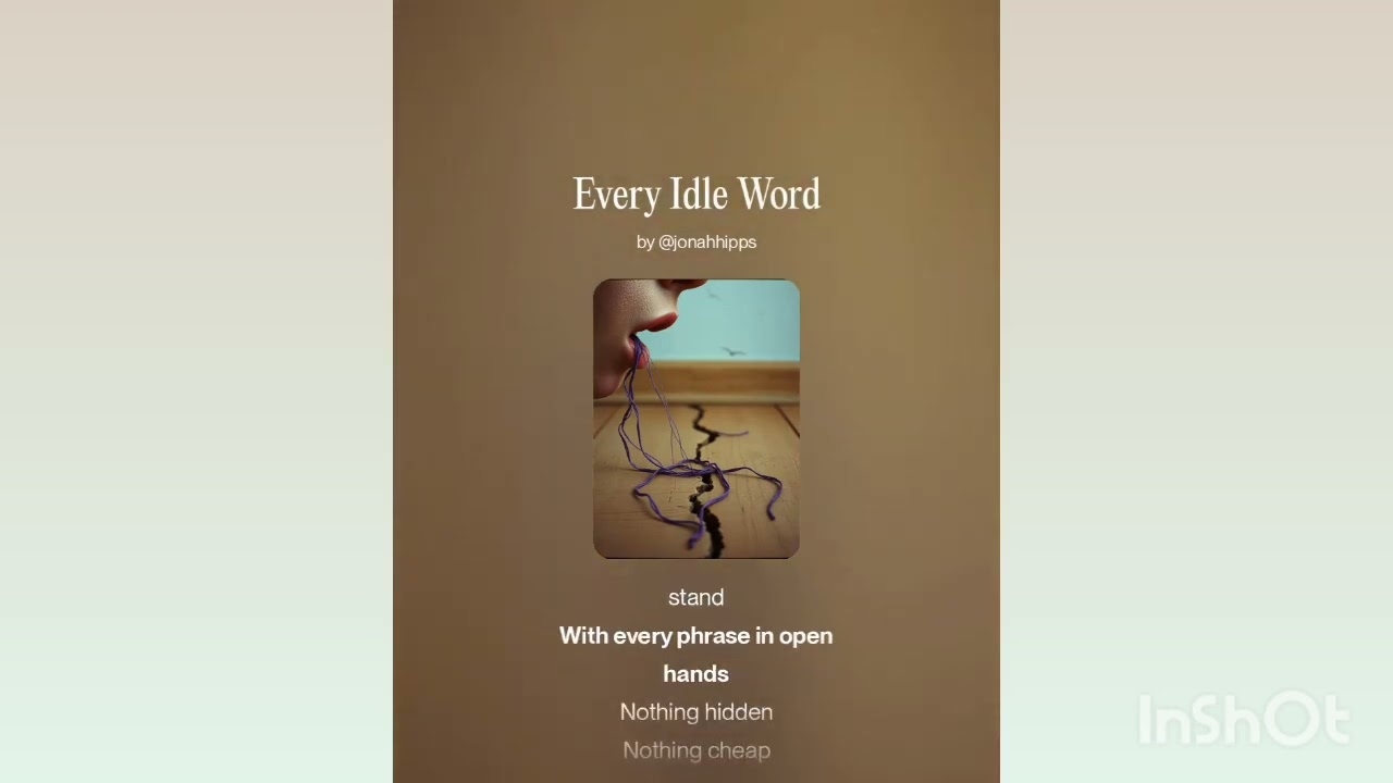 One Step To The Right - Every Idle Word