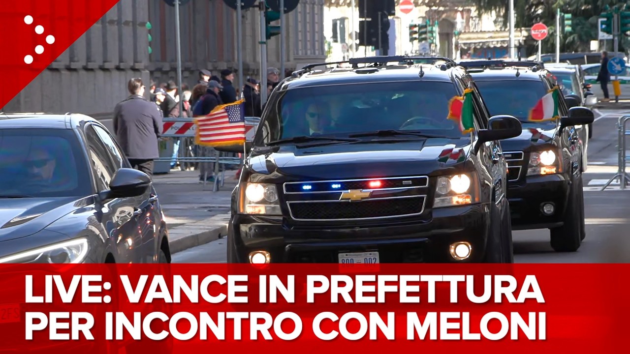 LIVE Olimpiadi, Vance atteso in Prefettura a Milano per incontro con Giorgia Meloni: diretta video