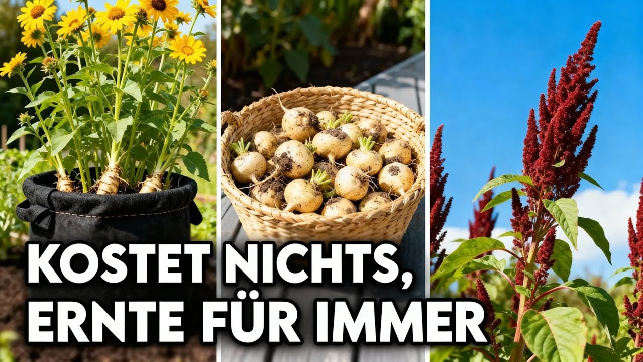 10 heimische Superpflanzen, viel besser als Mais: Big Agriculture hat sie ausgelöscht
